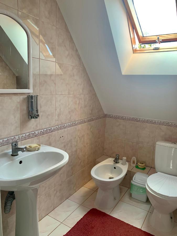 Комфортабельный Коттедж Bed & Breakfast Svityaz' ภายนอก รูปภาพ